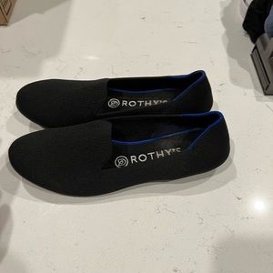 Rothy black loafer 7